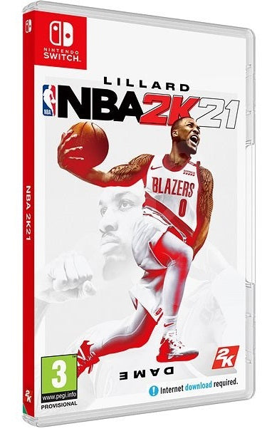 Nba 2K21 Standard Edition Nintendo Switch Gioco Italiano Eu Basket Nuovo 2K