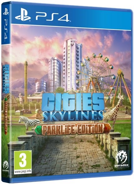 CITIES SKYLINES PARKLIFE EDITION PS4 ITALIANO GIOCO PLAY STATION 4 MULTILINGUA