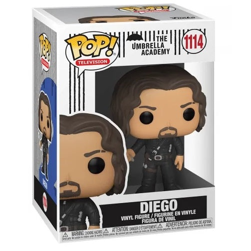 Funko Pop ! Television - The Umbrella Academy (1114) Diego Figure 9Cm Statua