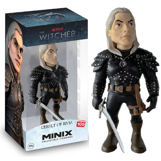 Minix: Netflix The Witcher (105) Geralt Of Rivia Figure 12Cm Statuetta PVC