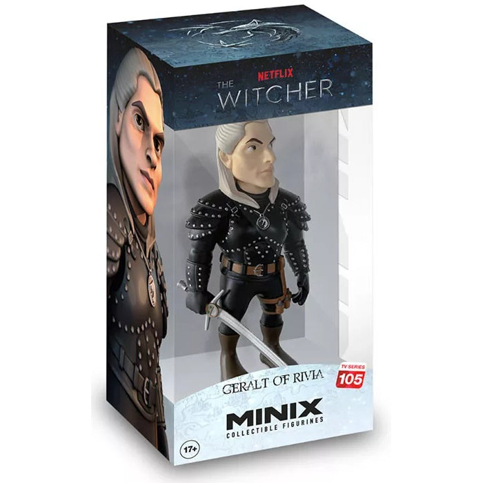 Minix: Netflix The Witcher (105) Geralt Of Rivia Figure 12Cm Statuetta PVC