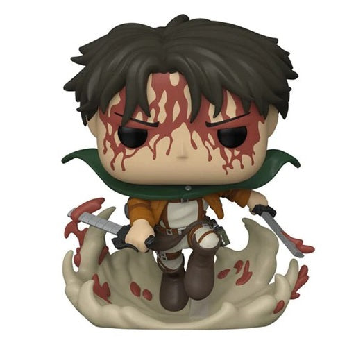 Funko Pop ! Animation Attack On Titan - Battle Levi (1169) Ae Exclusive Figure