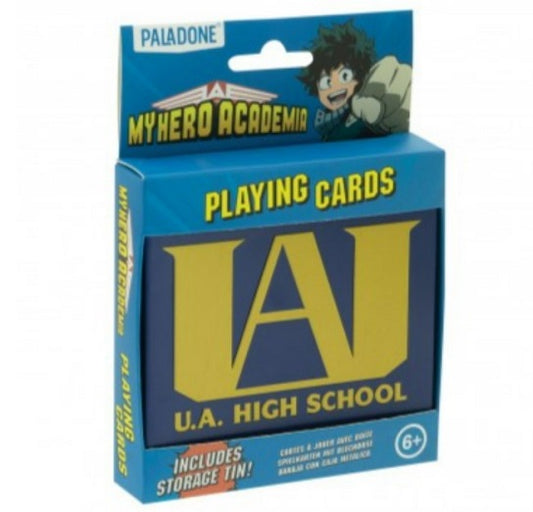 Paladone My Hero Academia Mazzo Carte Da Gioco Francesi Serigrafato High School
