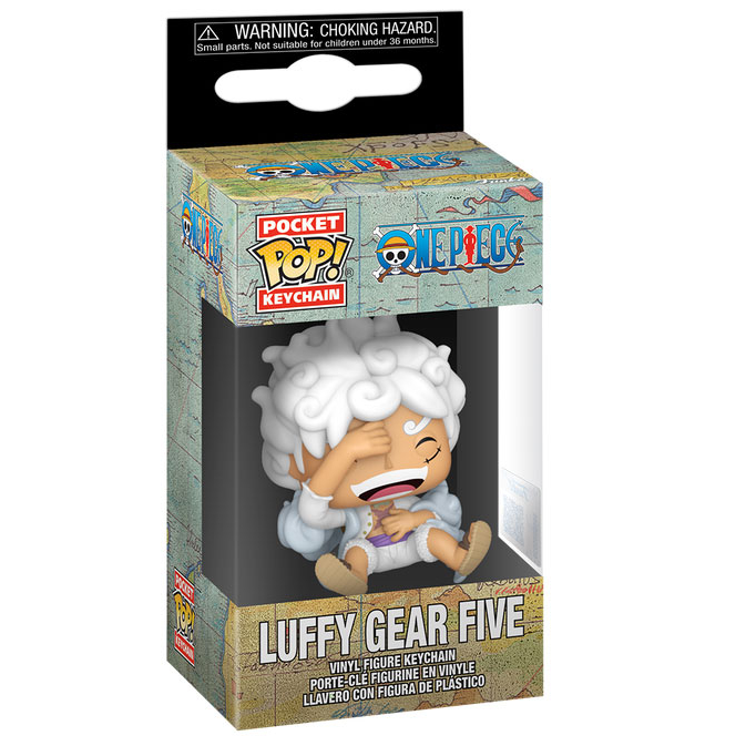 Funko Key! One Piece: Luffy Gear Five Portachiavi Keychain 4cm (Preorder)