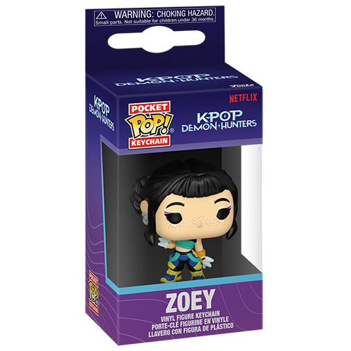 Funko Key! KPOP Demon Hunters: Zoey Portachiavi - Netflix Huntrix Keychain 4cm