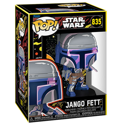 Funko Pop! Star Wars (835) Jango Fett (Retro) - Vinyl Figure 9cm