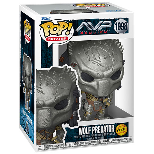 Funko Pop! Aliens vs. Predator: Requiem (1998) Wolf Predator (Chase) Figure 9cm