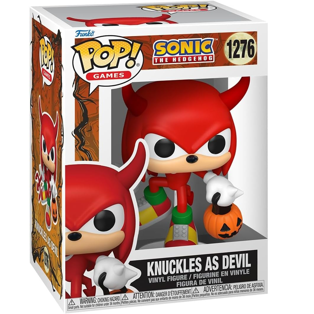 Funko Pop! Games: Sonic The Hedgehog (1276) Knuckles As Devil - Vinyl Figure 9cm