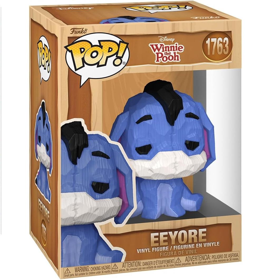 Funko Pop ! Disney Winnie The Pooh - (1763) Eeyore (Whittled) Vinyl Figure Asino 9Cm
