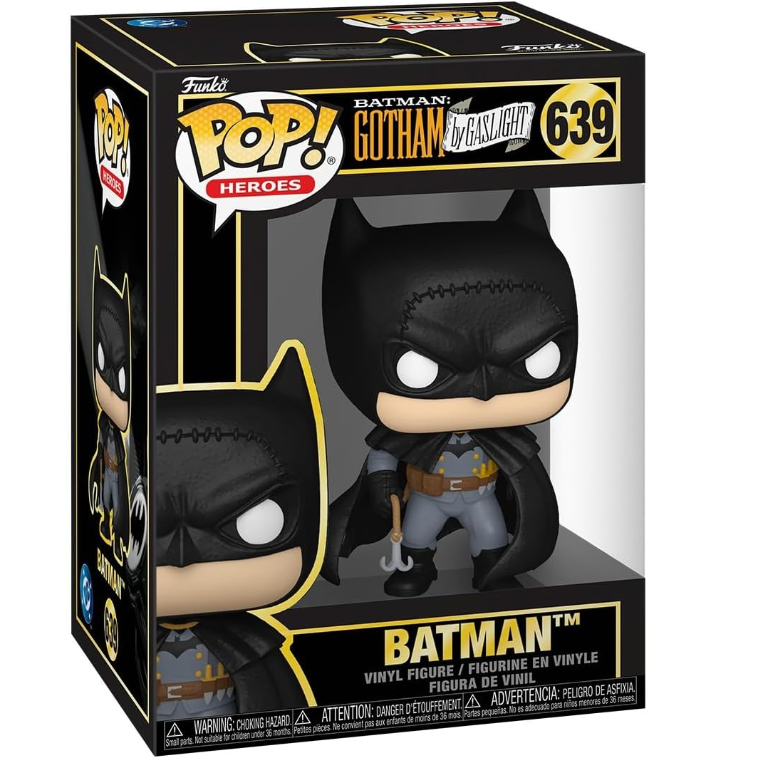 Funko Pop! Heroes DC: Batman Gotham by Gaslight (639) Batman - Vinyl Figure 9cm