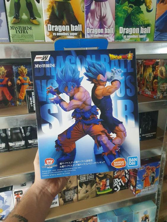 BANDAI DRAGON BALL ICHIBANSHO FIGURE SUPER SAYAN GOD SON GOKU & SSGSS VEGETA 21c