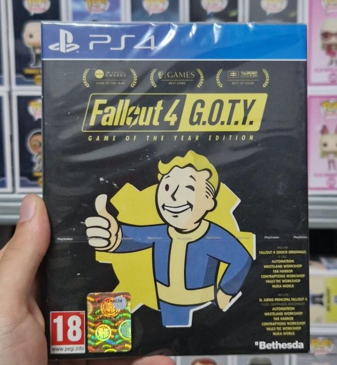 Fallout 4 - Goty (Steelbook) Game Of The Year Edition Ps4 Playstation 4 Italiano
