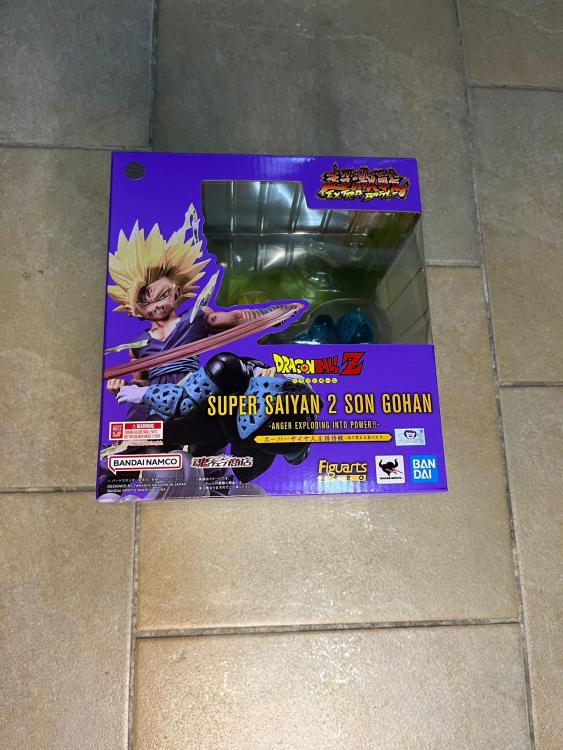 BANDAI FIGUARTS ZERO DRAGONBALL Z SUPER SAIYAN 2 SON GOHAN EXTRA BATTLE TAMASHI