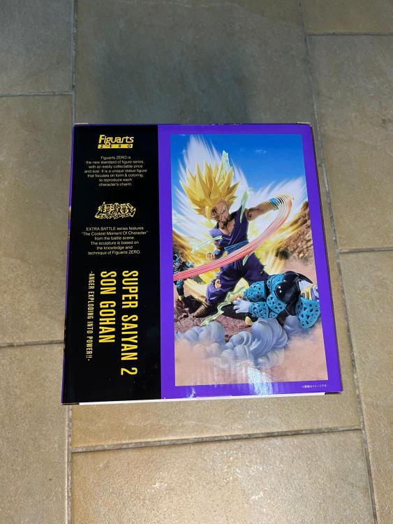 BANDAI FIGUARTS ZERO DRAGONBALL Z SUPER SAIYAN 2 SON GOHAN EXTRA BATTLE TAMASHI