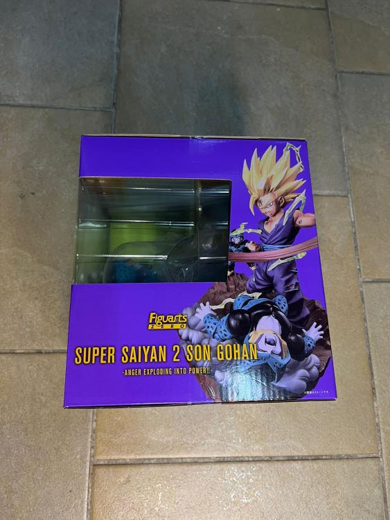 BANDAI FIGUARTS ZERO DRAGONBALL Z SUPER SAIYAN 2 SON GOHAN EXTRA BATTLE TAMASHI