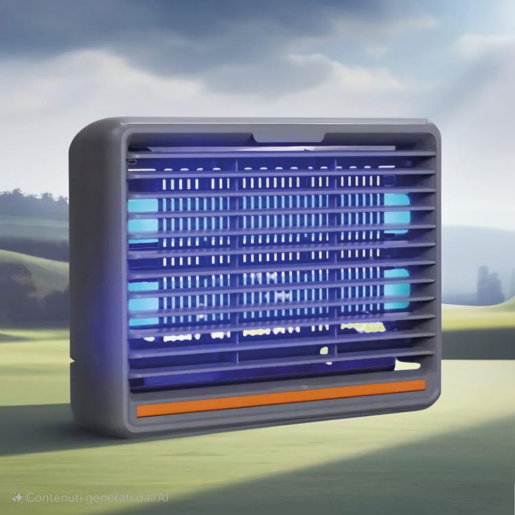 Lampada Mosquito Anti Zanzare Mosche Elettroinsetticida 10W Zanzariera Elettrica
