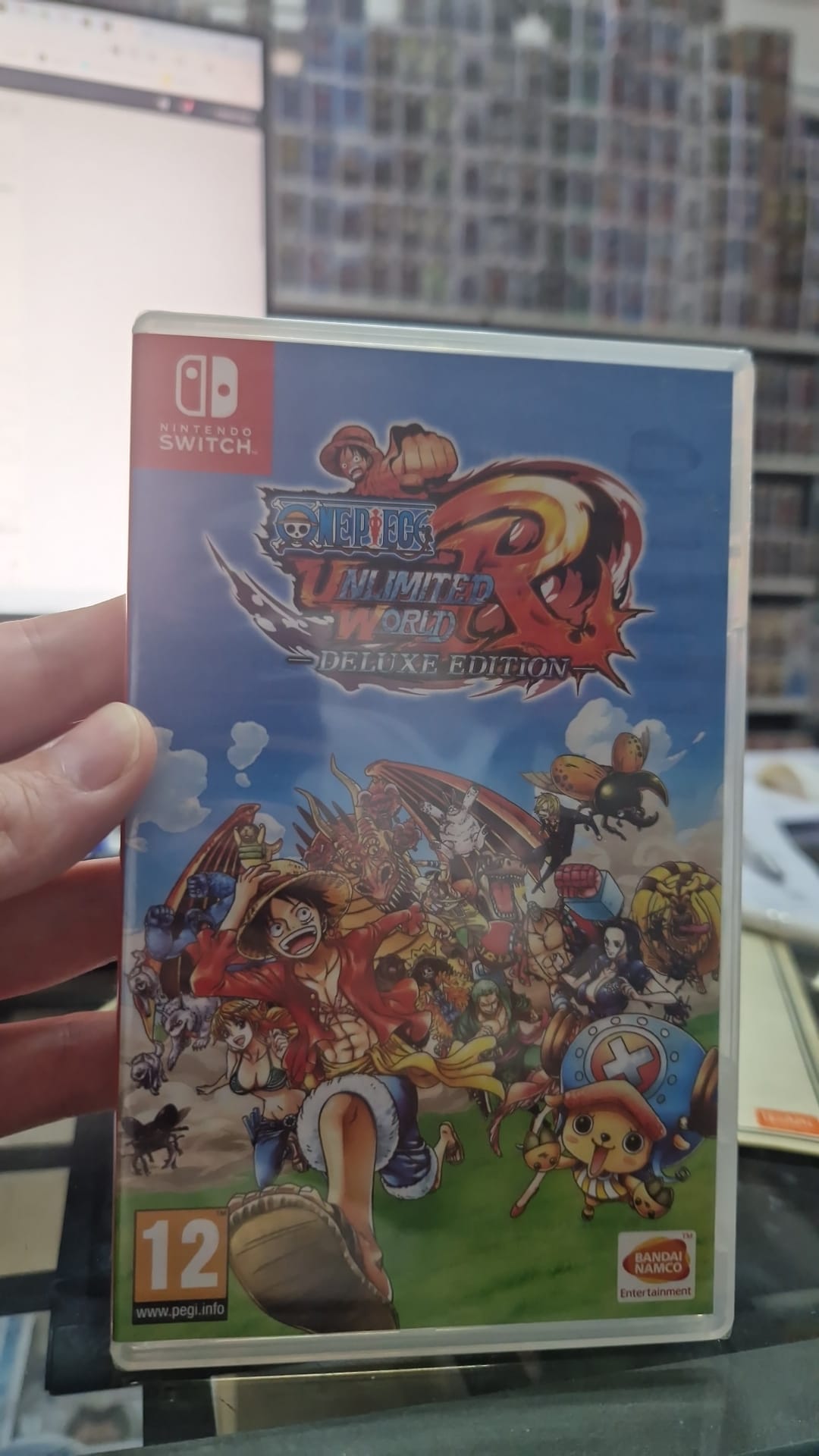 One Piece Unlimited World Red Deluxe - Nintendo Switch Pal Ita Nuovo RARO