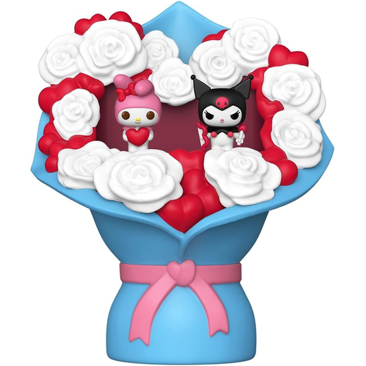 Funko Bitty Pop! Bouquet Hello Kitty - My Melody and Kuromi (3pz) San Valentino