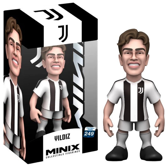 Minix Football Juve Kenan Yildiz (Football Stars 249) Figure Juventus PVC 12Cm
