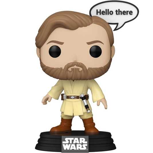 Funko Pop! Star Wars (781) Obi-Wan Kenobi - Bobblehead Vinyl Figure 9cm