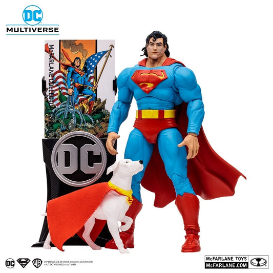 McFarlane Toys DC Multiverse (09) Superman & Krypto - Figure PVC 18cm