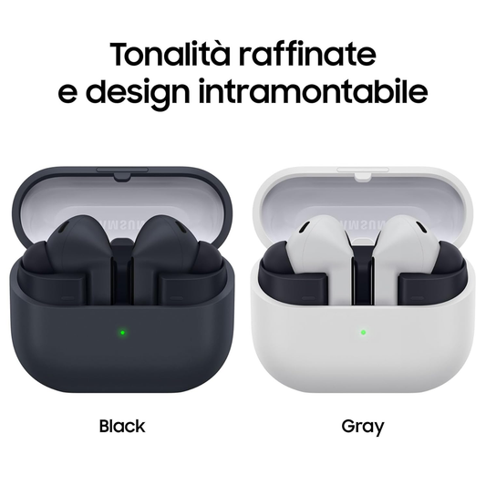 Samsung Buds3 FE Auricolari Wireless Cuffie Bluetooth Cancellazione Rumore Black