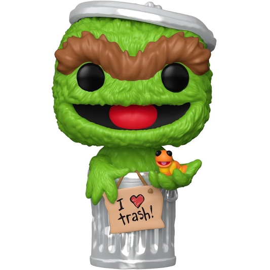 Funko Pop! Television: Sesame Street (1793) Oscar The Grouch - Vinyl Figure 9cm