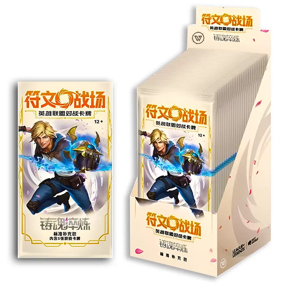 Riftbound League Of Legends: Spiritforged - Set 2 Standard Slim Box Cinese 24 Buste