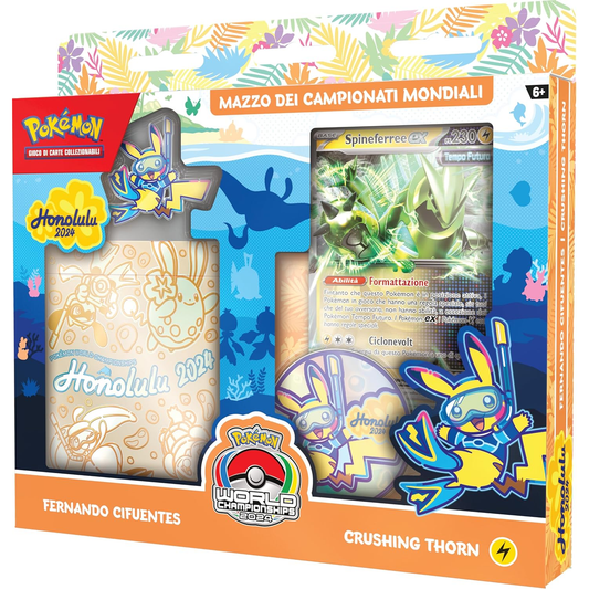 Pokémon GCC Mazzo Campionati Mondiali Honolulu 2024 Deck Crushing Thorn
