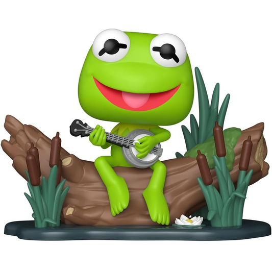 Funko Pop! Deluxe The Muppets (1673) Kermit The Frog With Banjo - Vinyl Figure 9cm