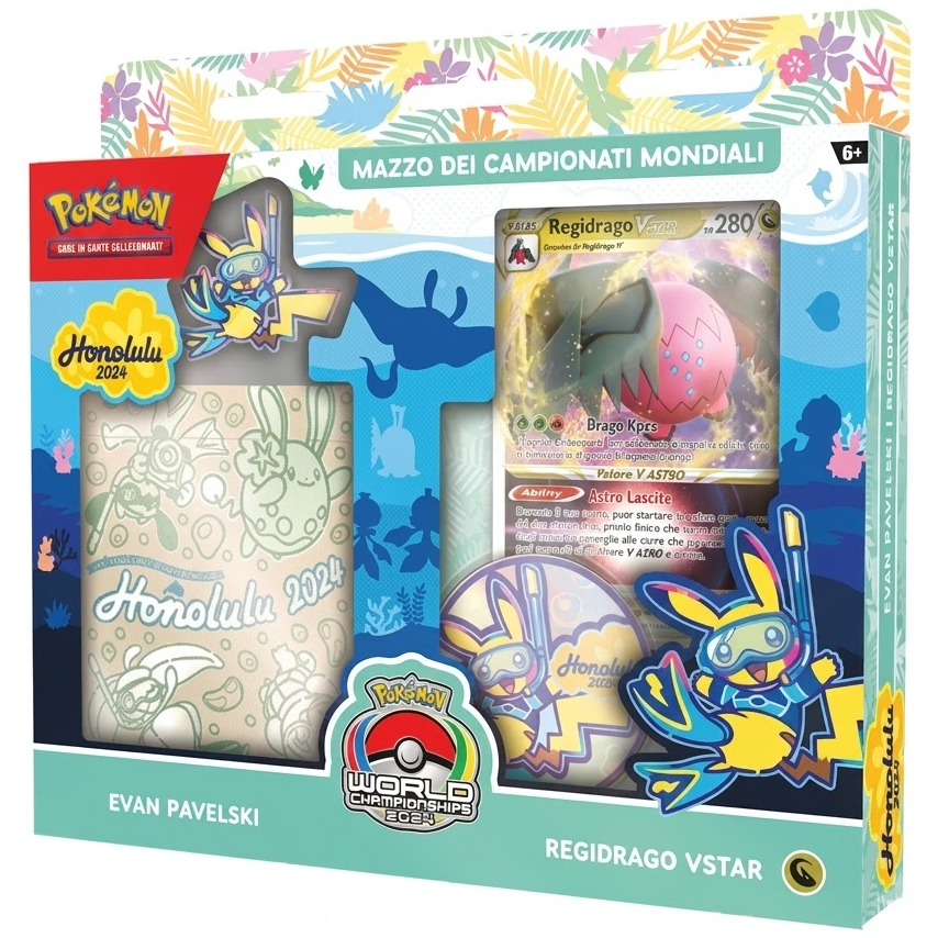 Pokémon GCC Mazzo Campionati Mondiali Honolulu 2024 Deck Regidrago Vstar