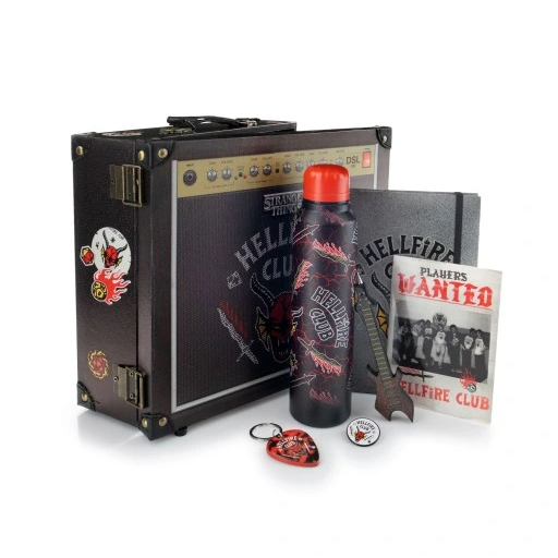 Scifi Planet Set Regalo Premium Di Stranger Things 4 (Hellfire Club) Valigia Gift