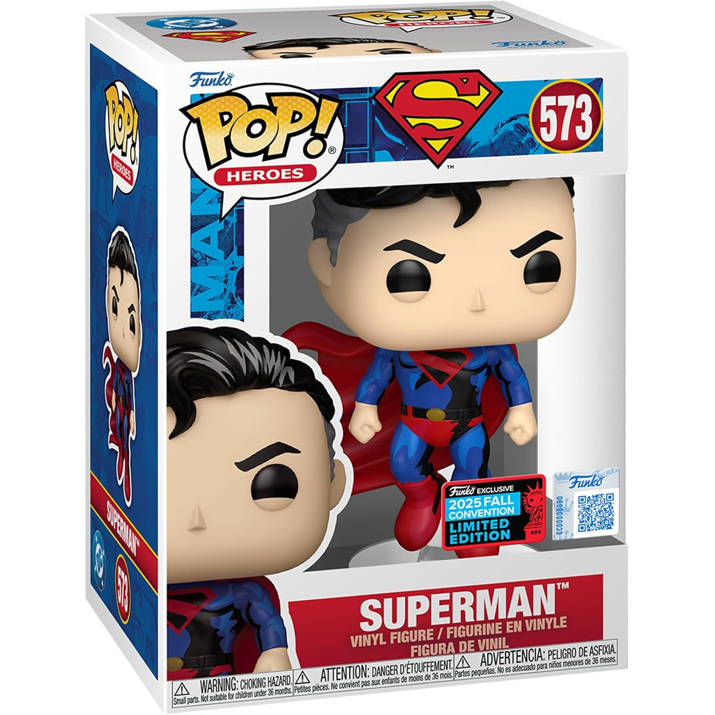 Funko Pop! Heroes Superman (573) Superman Limited Edition - Vinyl Figure 9cm