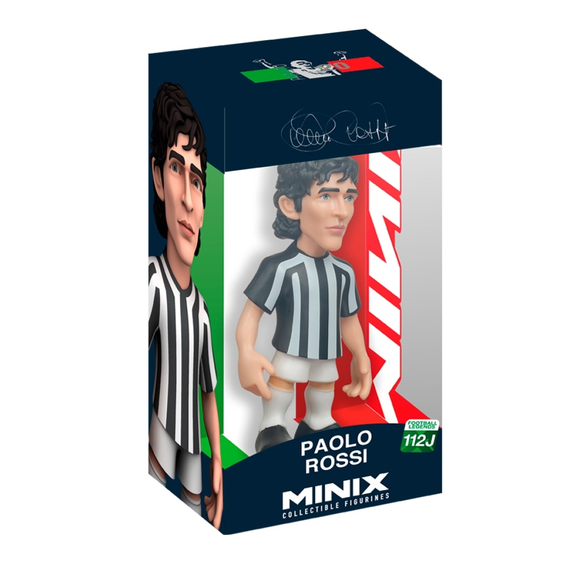 Minix: Paolo Rossi - Divisa Della Juventus (Football Legends 112J) Figure PVC