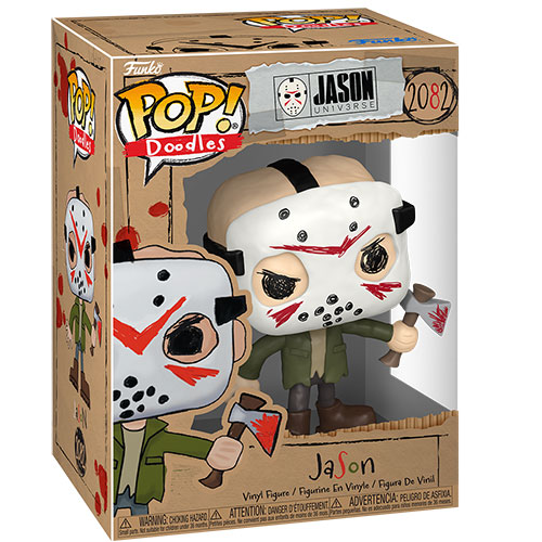 Funko Pop! Doodles: Jason Universe - (2082) Jason (Friday 13th) Vinyl Figure 9cm