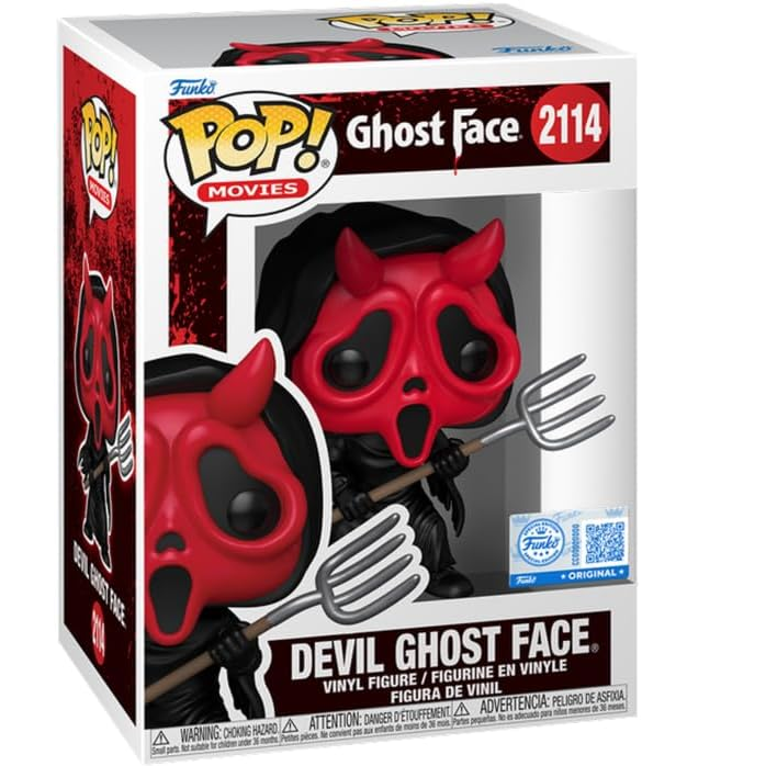 Funko Pop! Movies Scream - (2114) Devil Ghost Face Special Figure 9cm