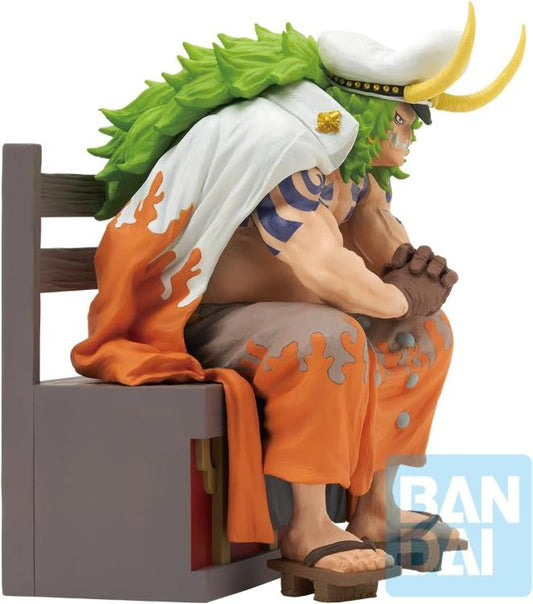BANDAI ONE PIECE ICHIBANSHO TOBIROPPO SASAKI ACTION FIGURE PVC 12CM STATUETTA