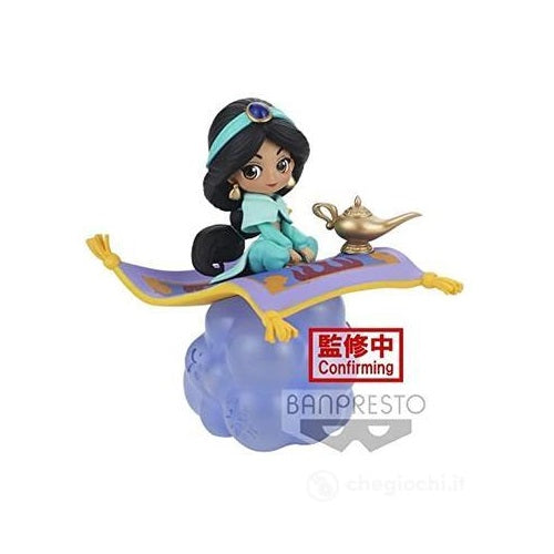 BANPRESTO Q POSKET DISNEY ALADDIN JASMINE VOL.A STATUETTA BANDAI FIGURE 14CM