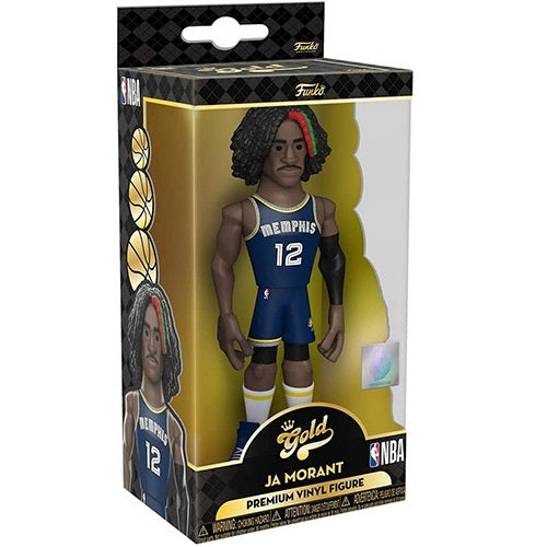Funko Gold Nba - Ja Morant Premium Grizzlies Vinyl Figure Da Collezione 13Cm