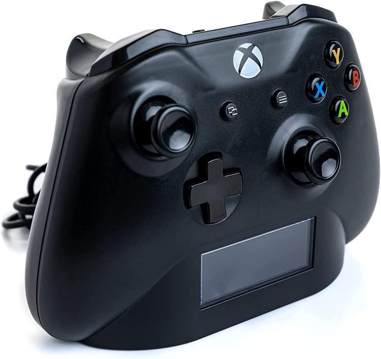 Paladone Sveglia Digitale Microsoft X Box Joy Stick Alarm Clock Controller Nero