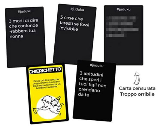 Juduku Un Gioco Scorretto Party Game In Italiano Gioco Da Tavolo Società Età 16+