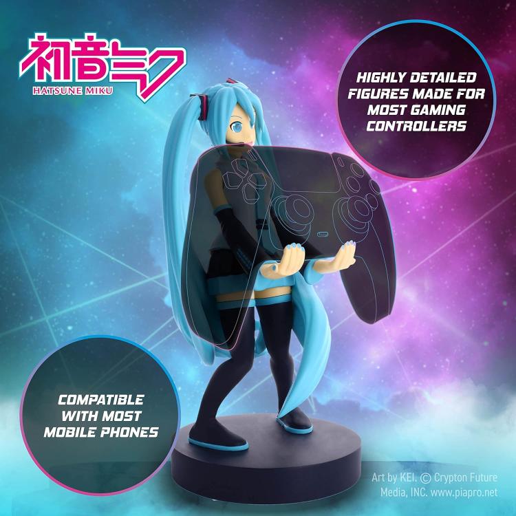 Cable Guys (Fortnite) Hatsune Miku Statuetta Base Ricarica Smartphone Controller