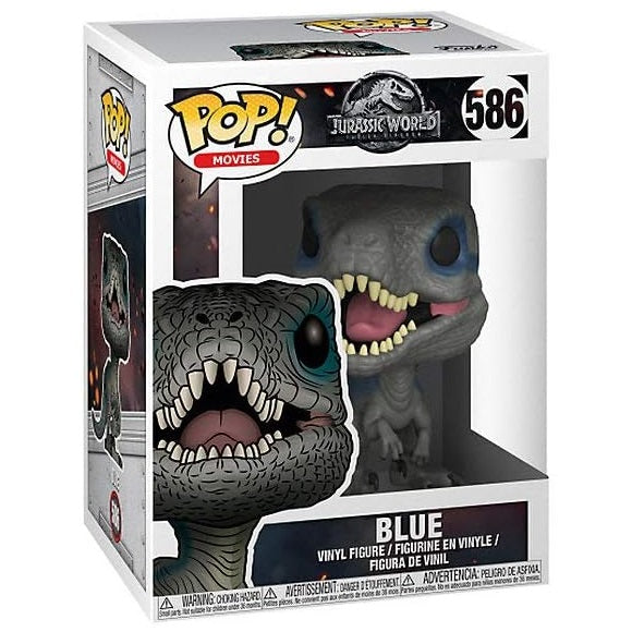 Funko Pop ! Movis - Jurassic World - (586) Blue - Park Vinyl Figure 9Cm