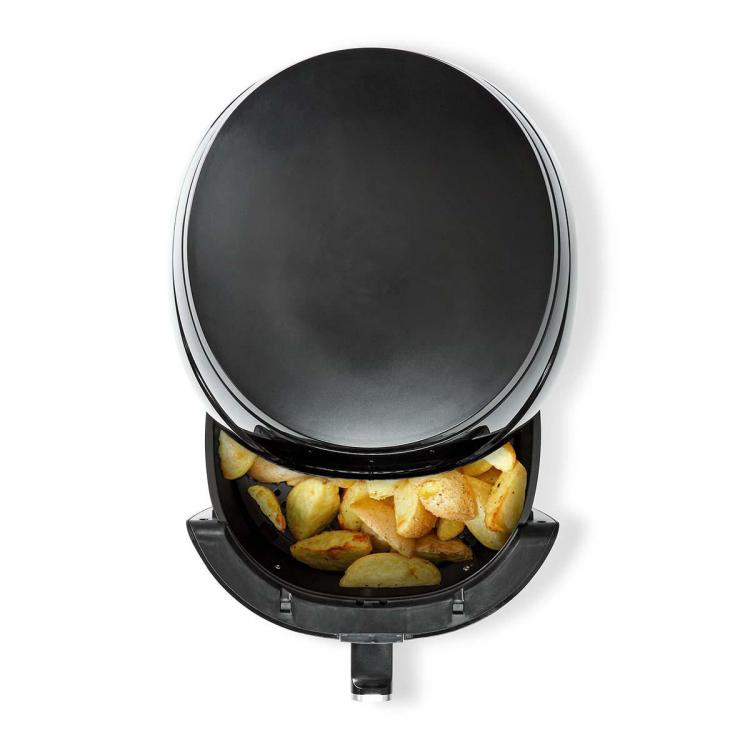 Nedis Friggitrice Ad Aria Calda Digitale Senza Olio 6.5 Lt Forno Con Timer 1800W