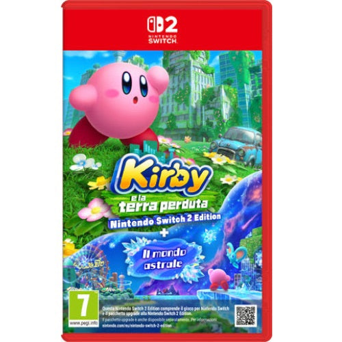 Kirby E La Terra Perduta + Il Mondo Astrale Gkey Nintendo Switch2 Ns2