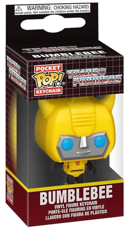 Funko Pop ! Keychain Pocket Movie Transformers - (Bumblebee) Vinyl Figure 4Cm