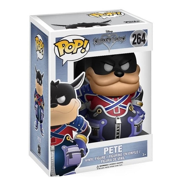 Funko Pop ! Disney Games Kingdom Hearts - (264) Pete Figure Vinyl 9Cm In Stock