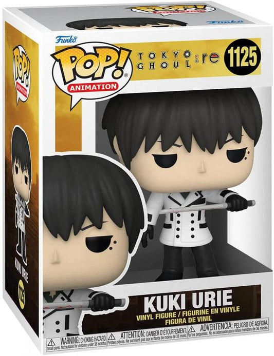 Funko Pop ! Animation Tokyo Ghoul Re - Kuki Urie (1125) Vinyl Figure Collezione