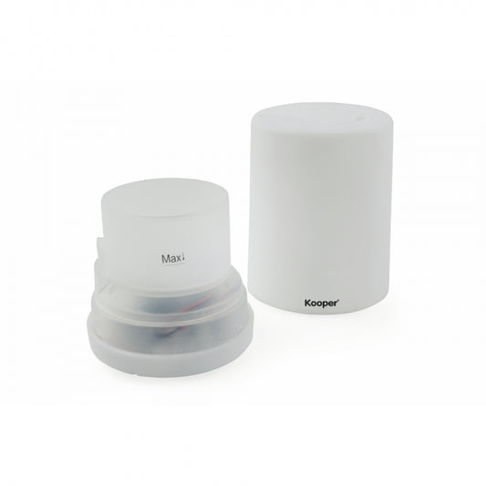 AROMATERAPIA KOOPER 7LED PROFUMATORE NEBULIZZATORE DIFFUSORE AROMI 300ML BIANCO