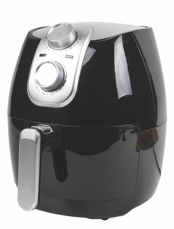 Kooper Friggitrice Ad Aria Ariosa 4.2Lt - Cestello 2.8Lt 1500W Nera Antiaderente